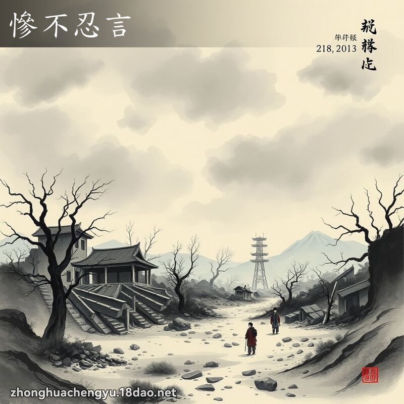 慘不忍言 配图