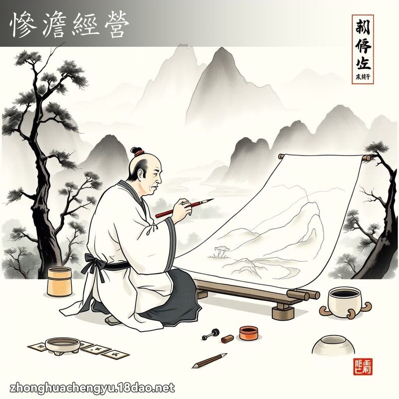 慘澹經營 配图
