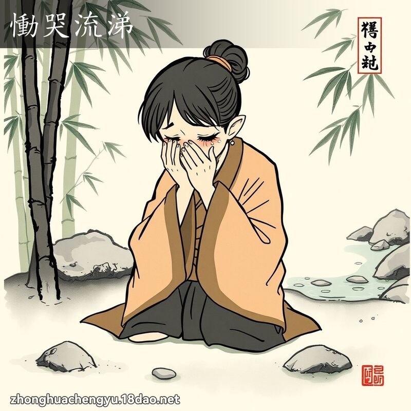 慟哭流涕 配图