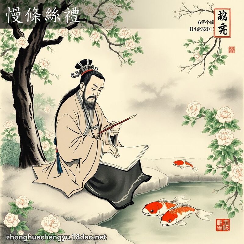 慢條絲禮 配图