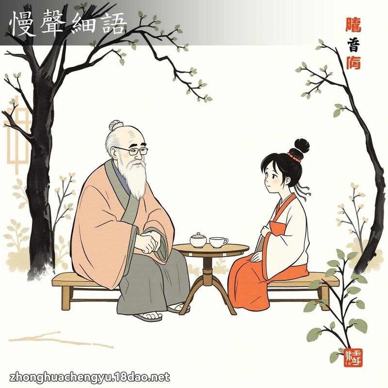 慢聲細語 配图