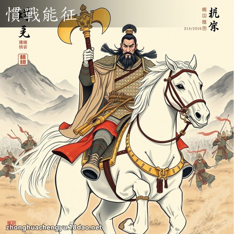 慣戰能征 配图
