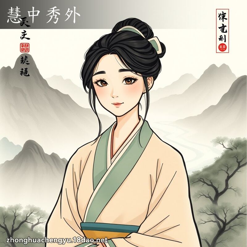 慧中秀外 配图