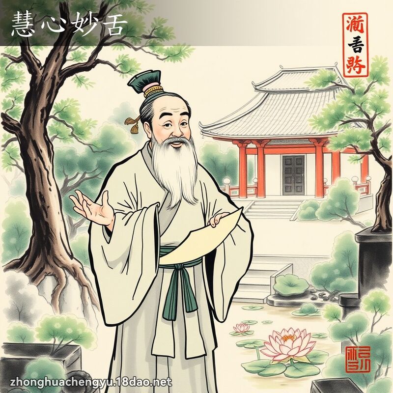 慧心妙舌 配图