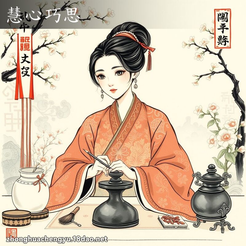 慧心巧思 配图