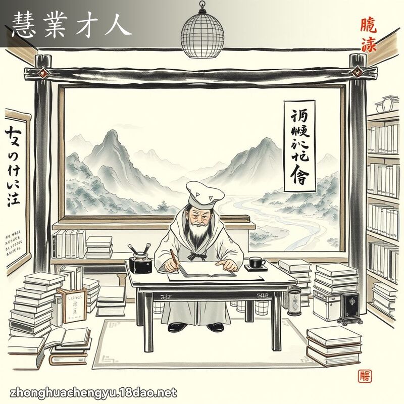 慧業才人 配图