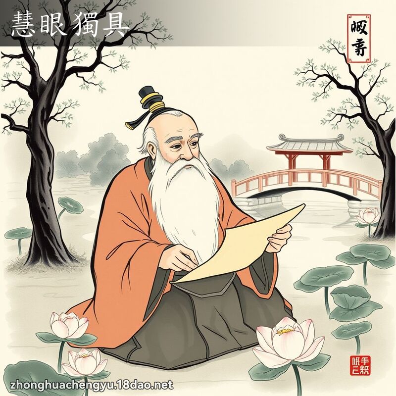 慧眼獨具 配图