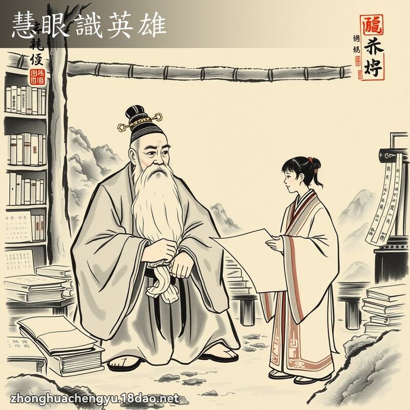 慧眼識英雄 配图