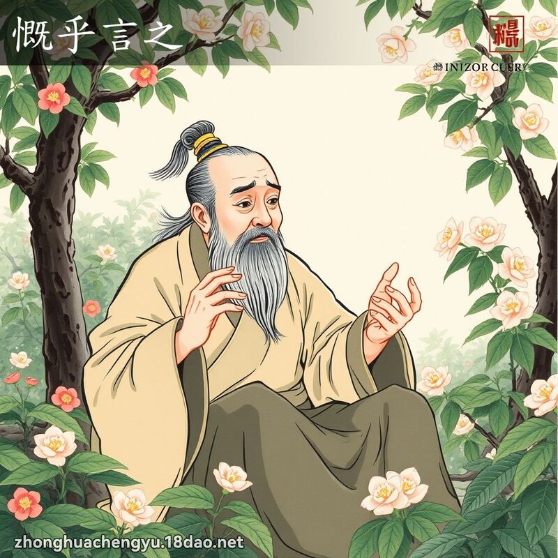 慨乎言之 配图