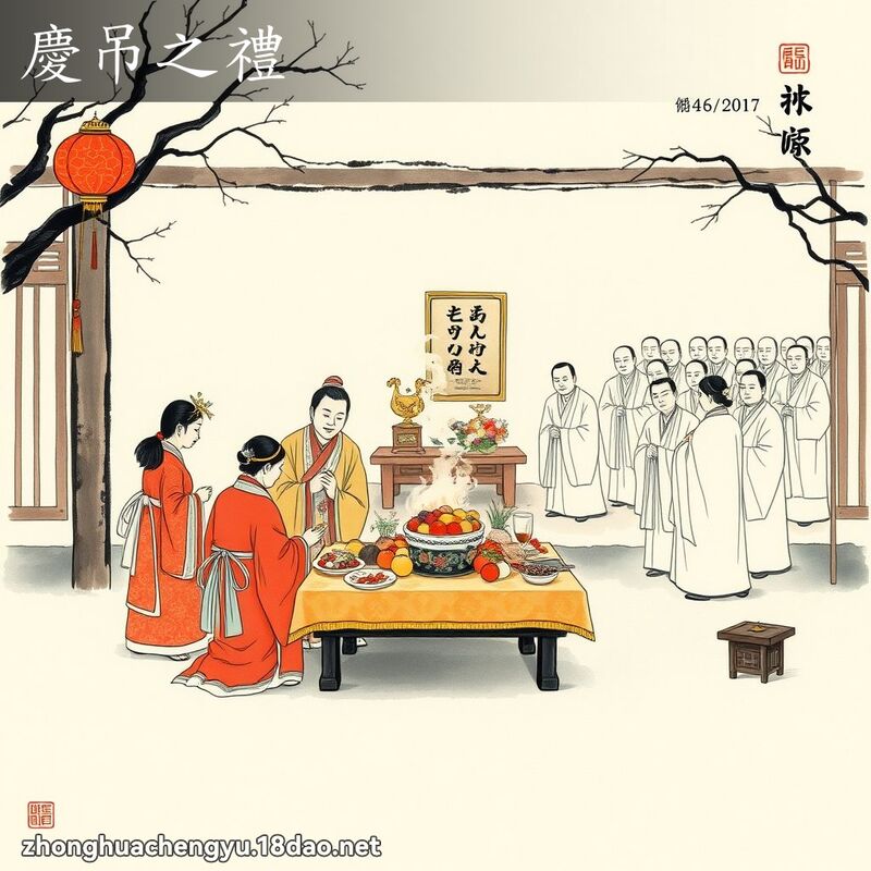 慶吊之禮 配图