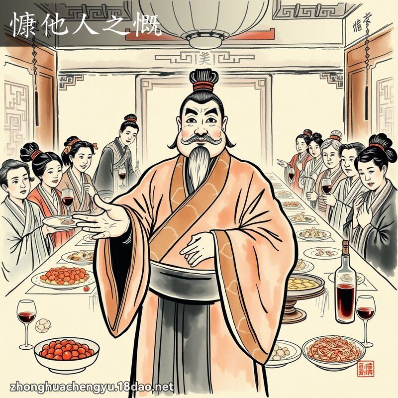 慷他人之慨 配图