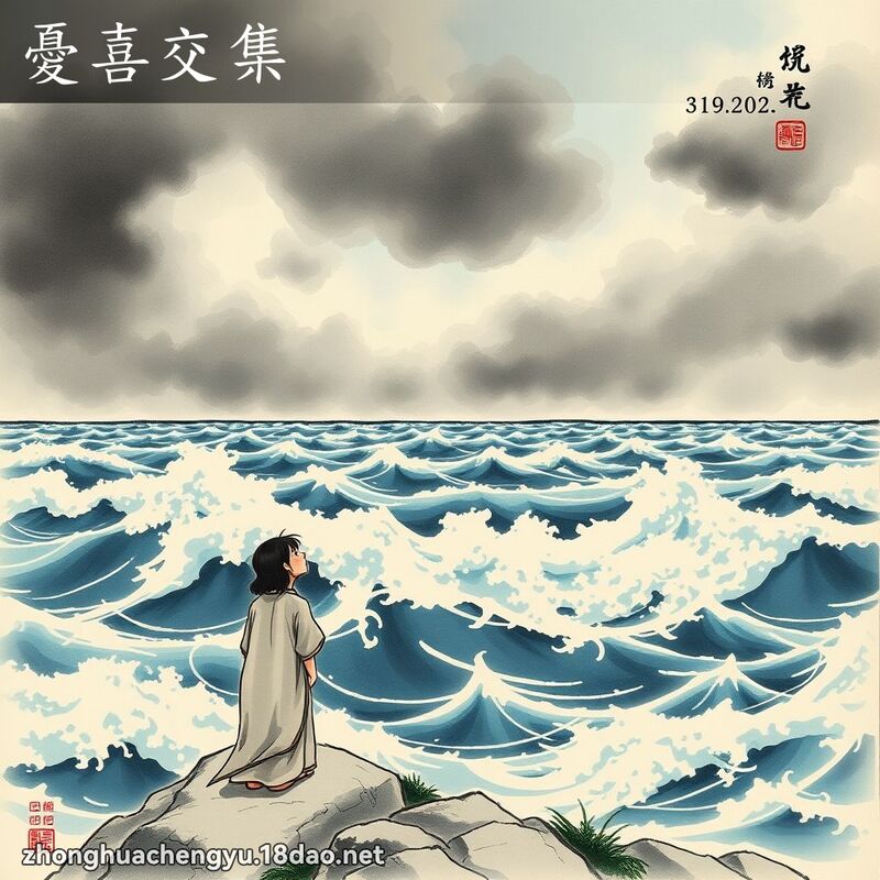 憂喜交集 配图