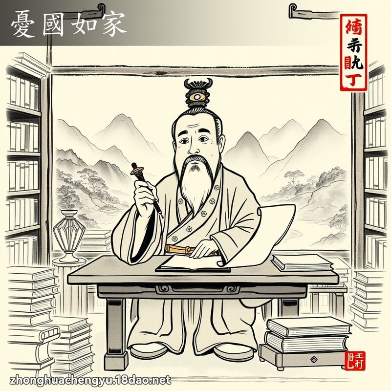 憂國如家 配图