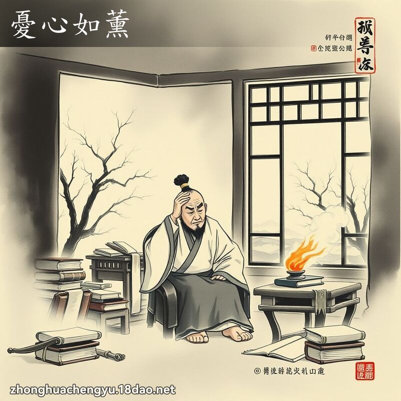 憂心如薰 配图