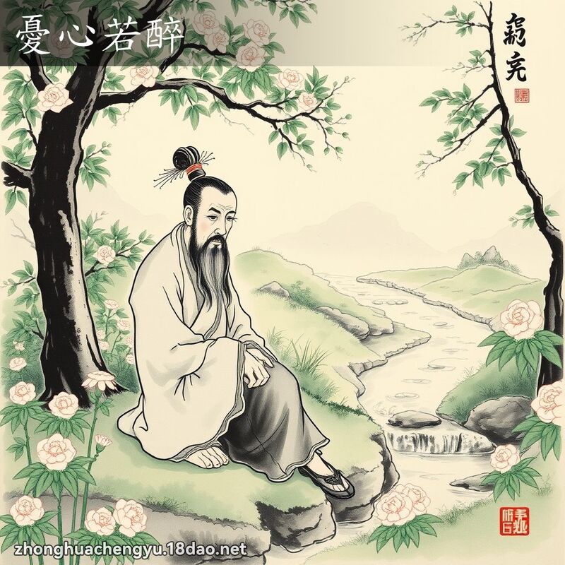憂心若醉 配图