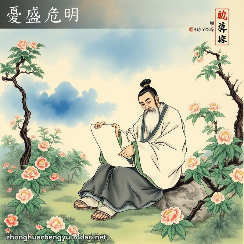 憂盛危明 配图