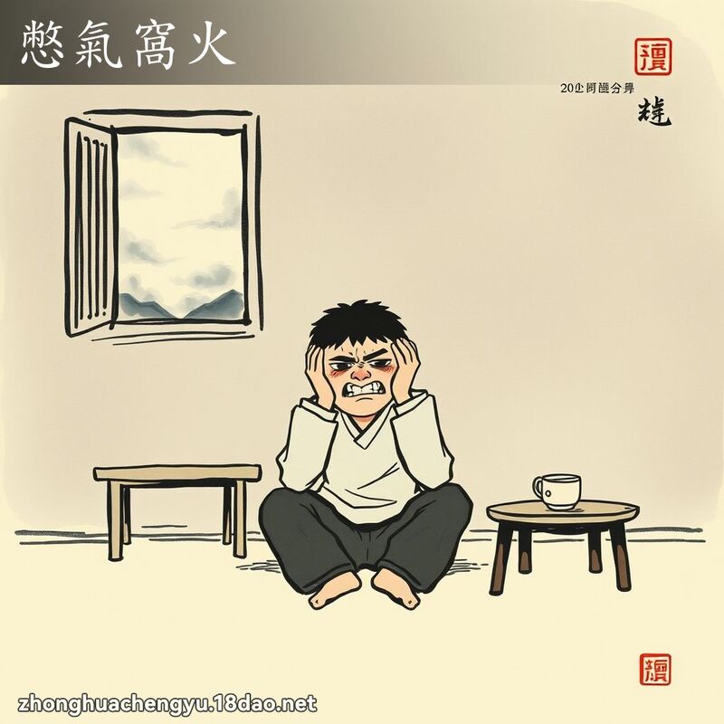 憋氣窩火 配图