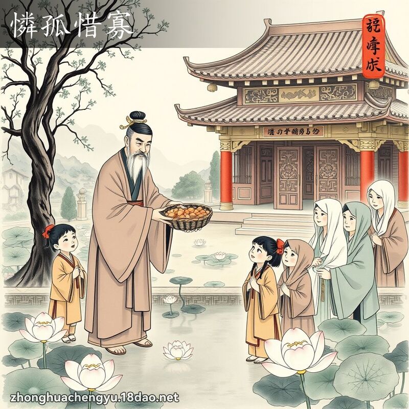 憐孤惜寡 配图