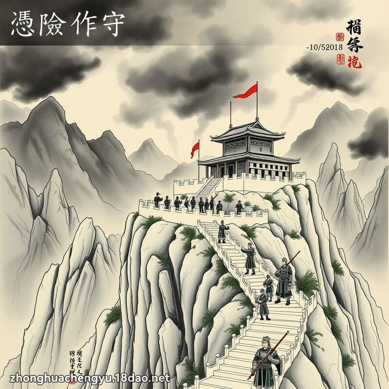 憑險作守 配图