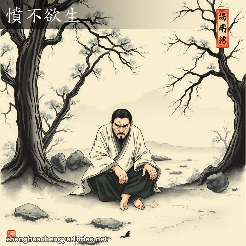 憤不欲生 配图