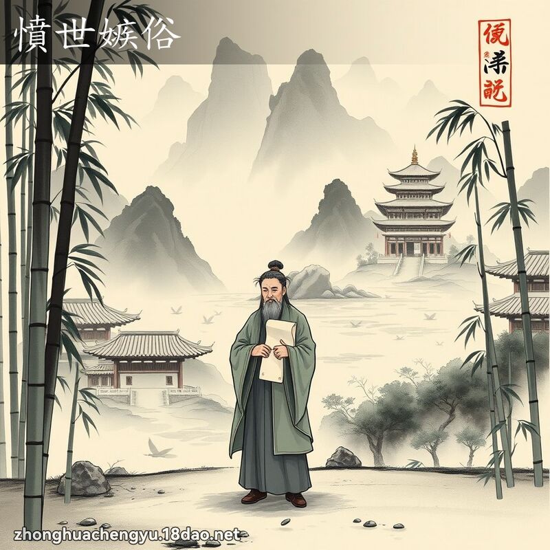 憤世嫉俗 配图