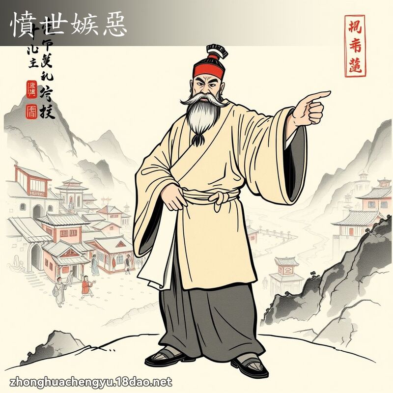 憤世嫉惡 配图