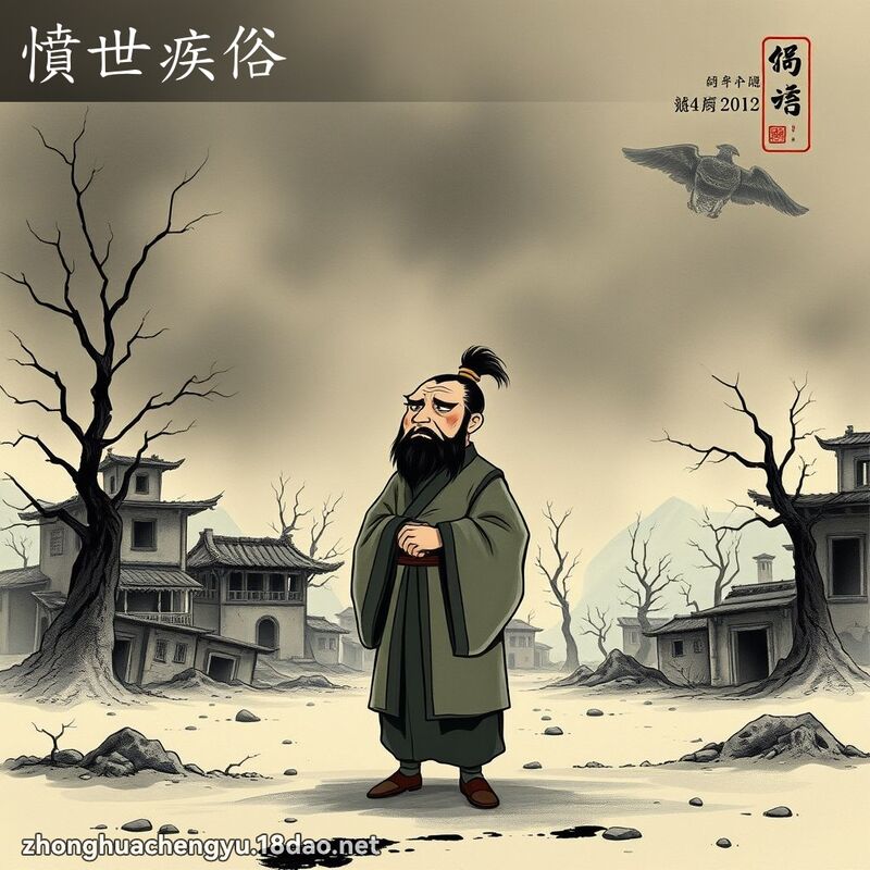 憤世疾俗 配图