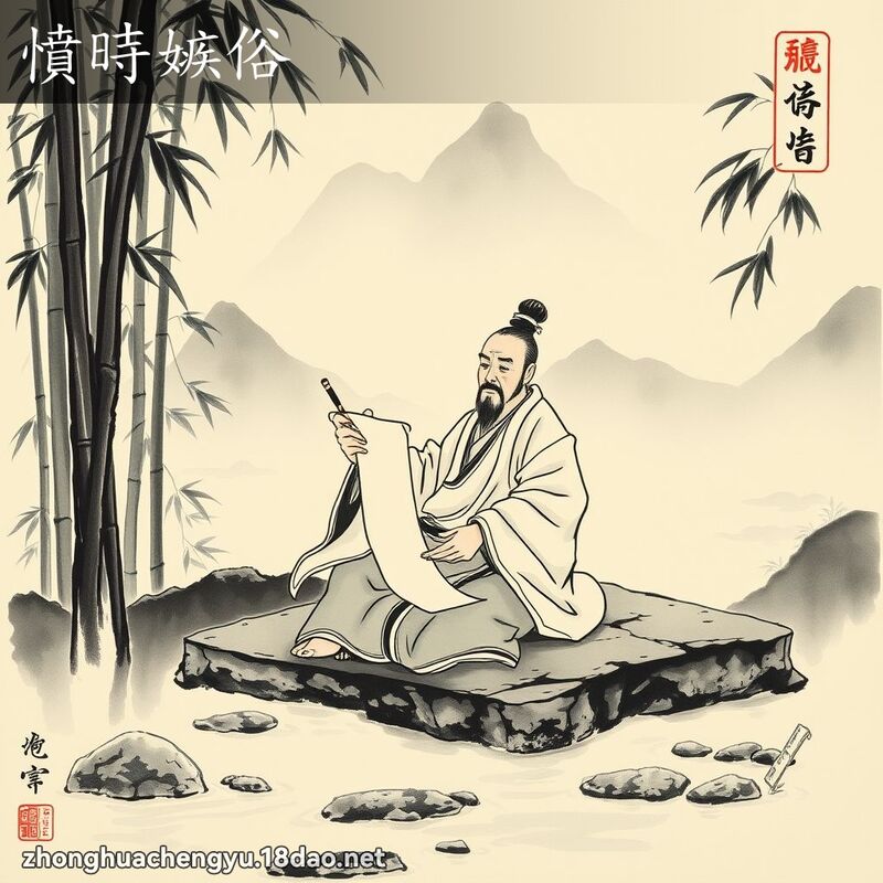 憤時嫉俗 配图