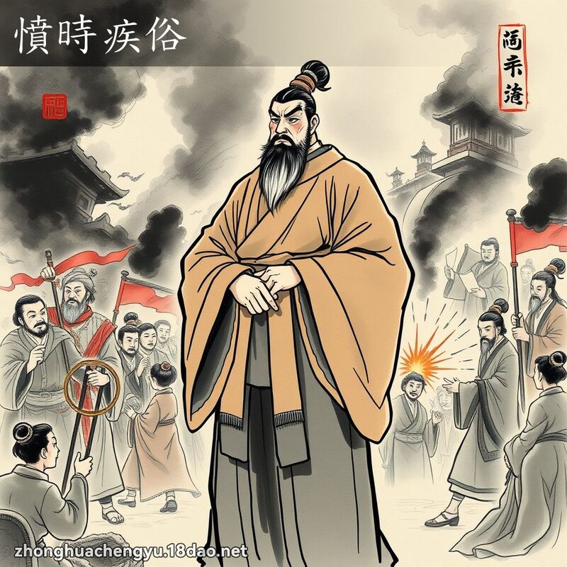 憤時疾俗 配图