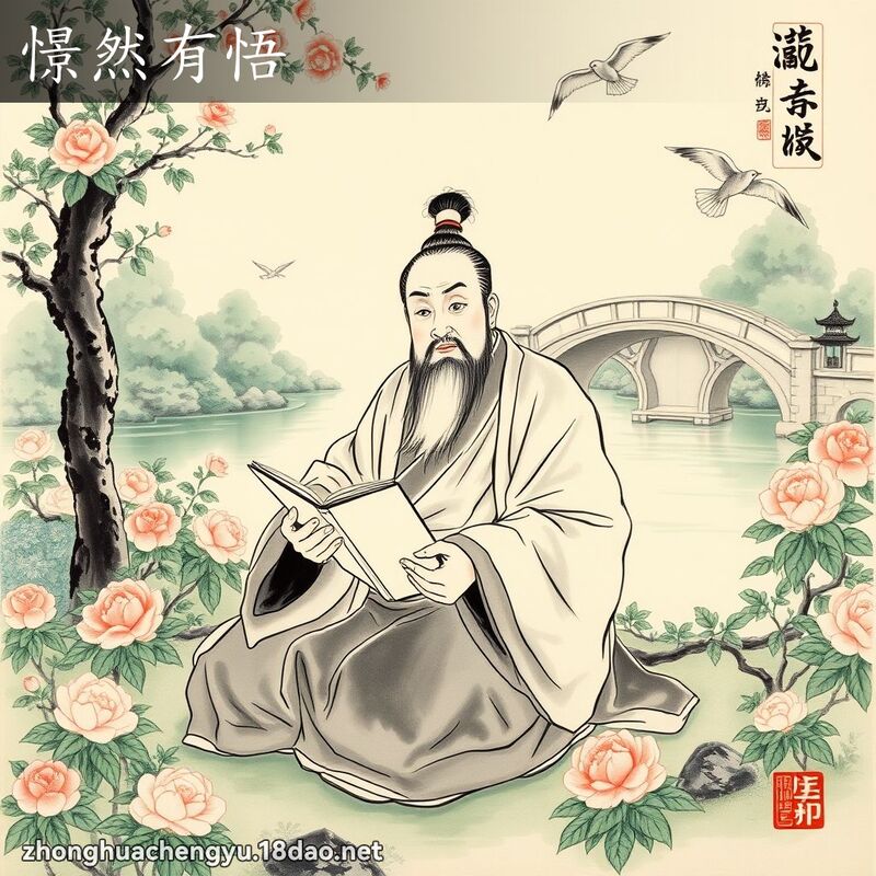 憬然有悟 配图