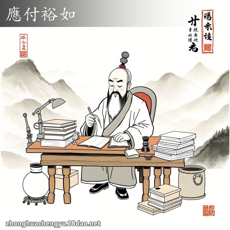 應付裕如 配图
