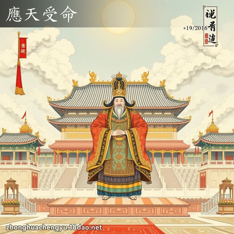 應天受命 配图