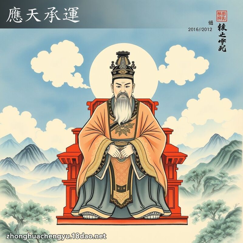 應天承運 配图