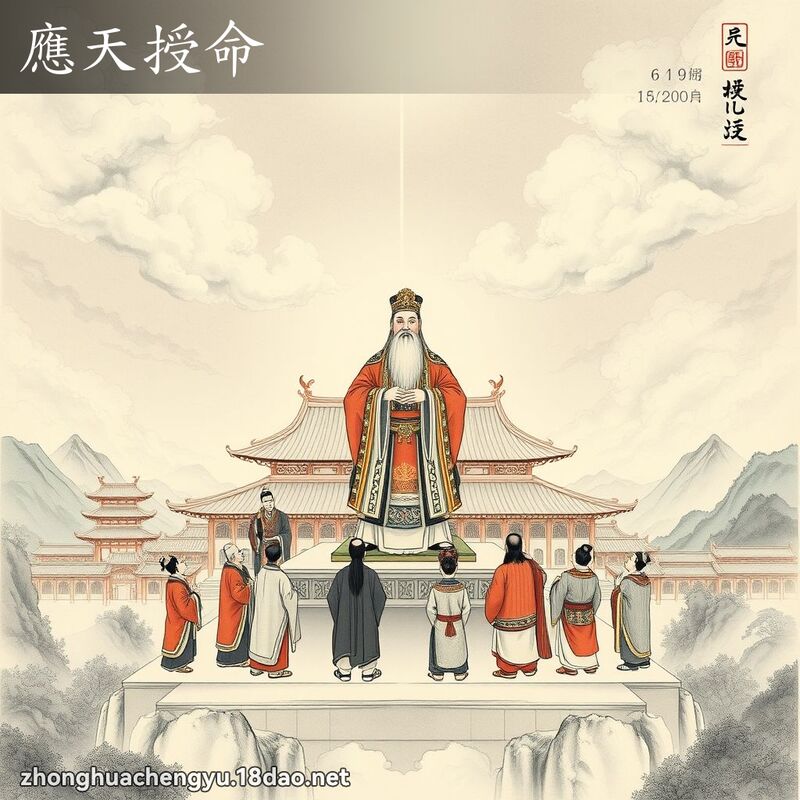 應天授命 配图
