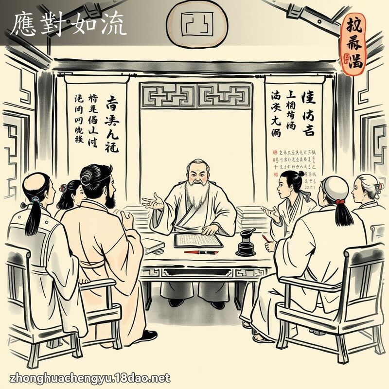 應對如流 配图