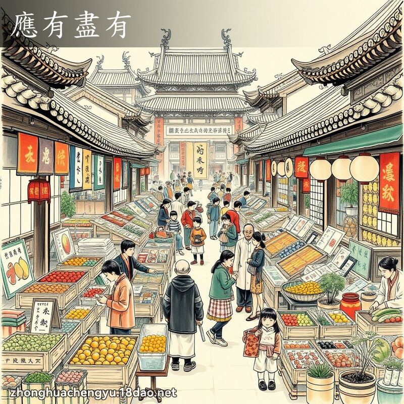 應有盡有 配图