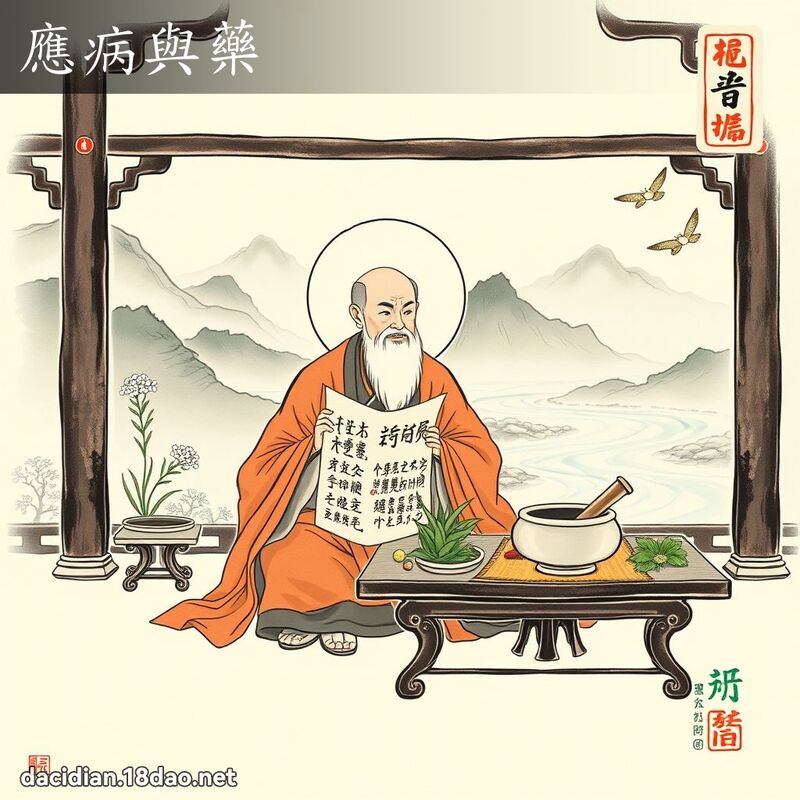 應病與藥 - 中華成語配圖