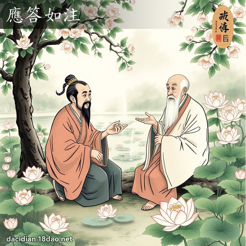 應答如注 - 中華成語配圖