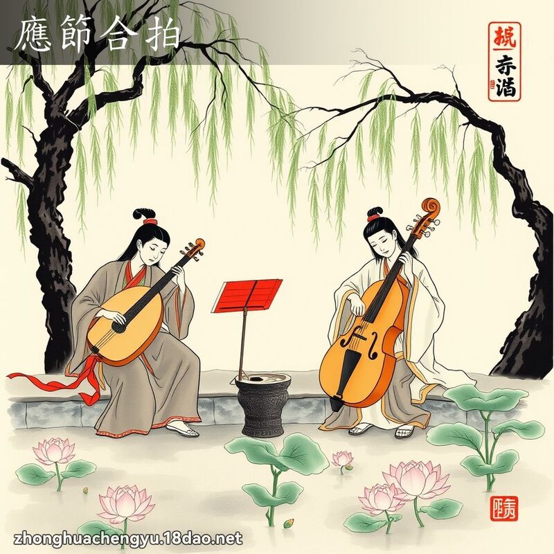 應節合拍 配图