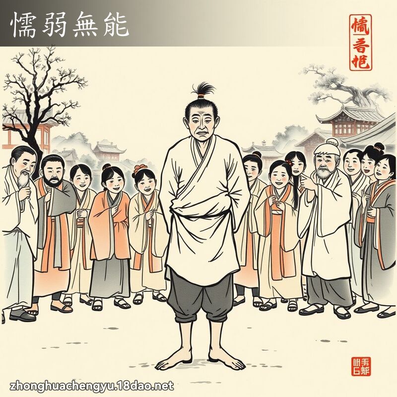 懦弱無能 配图