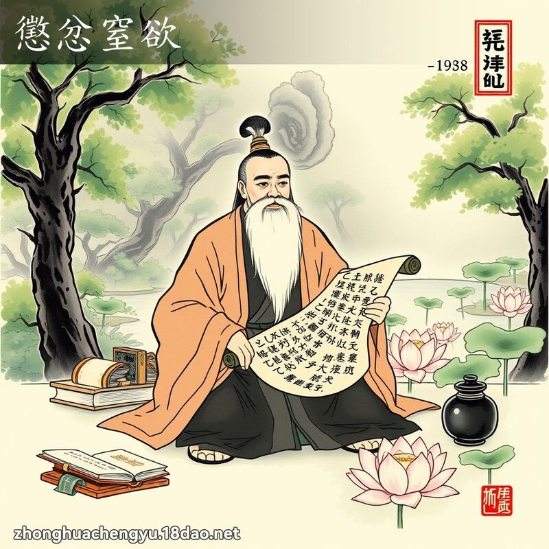 懲忿窒欲 配图