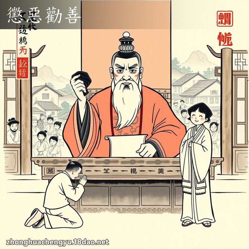 懲惡勸善 配图