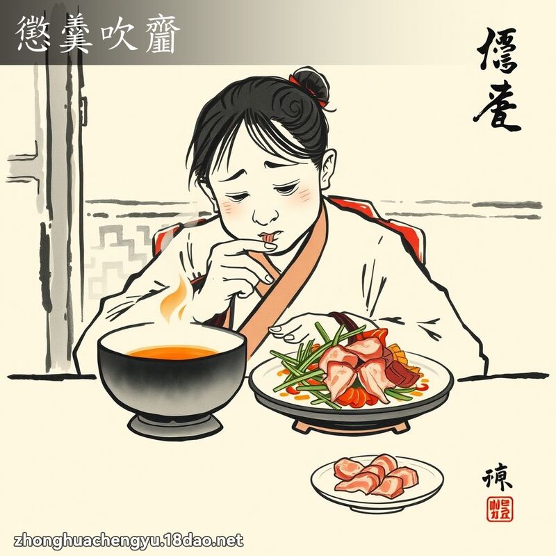 懲羹吹齏 配图