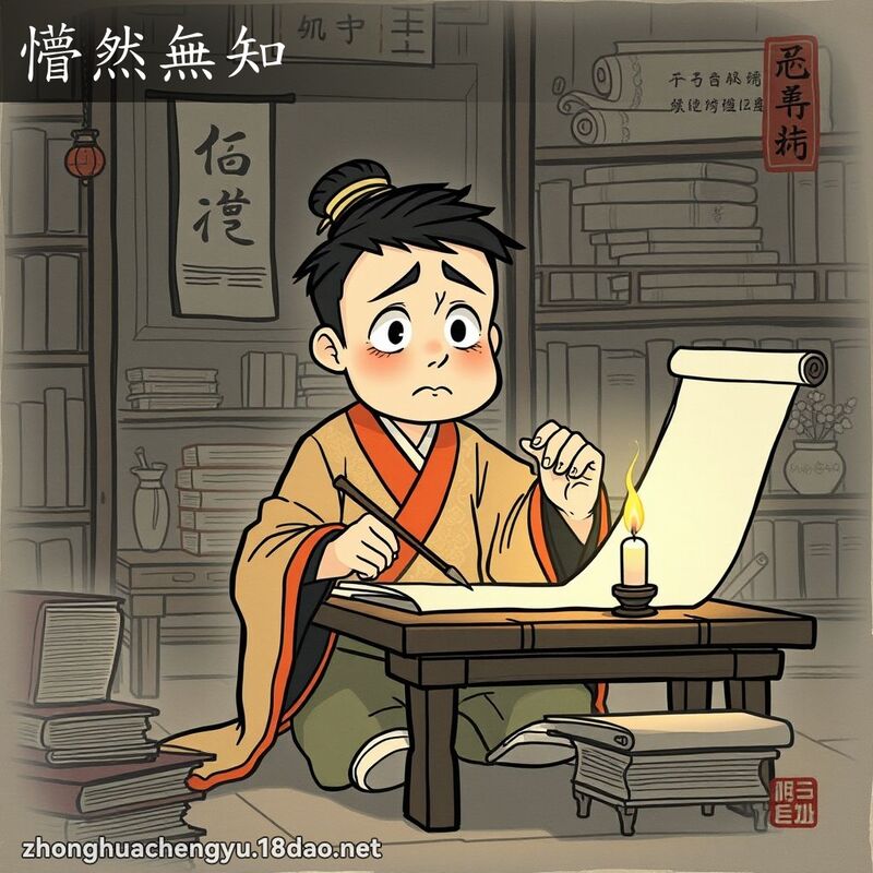 懵然無知 配图