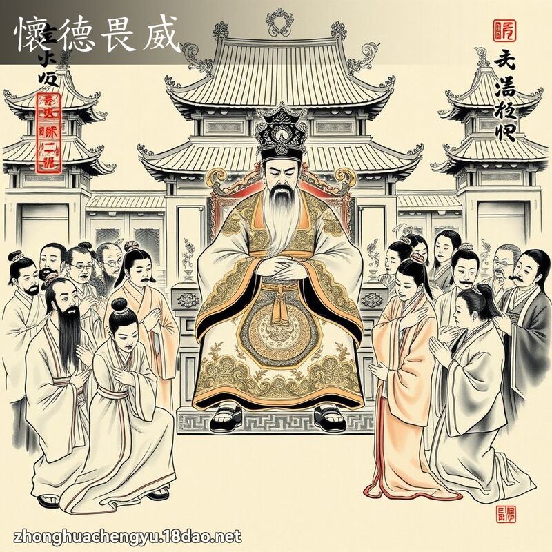 懷德畏威 配图