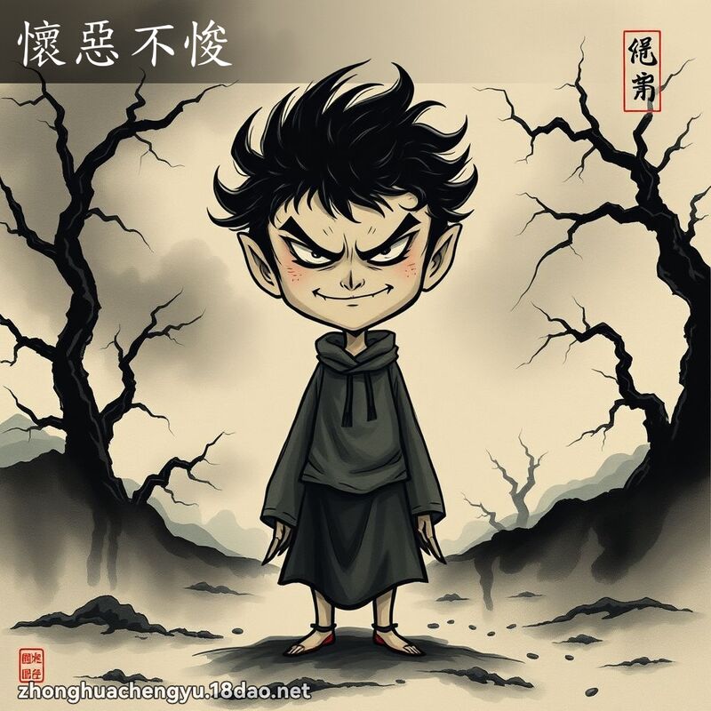 懷惡不悛 配图