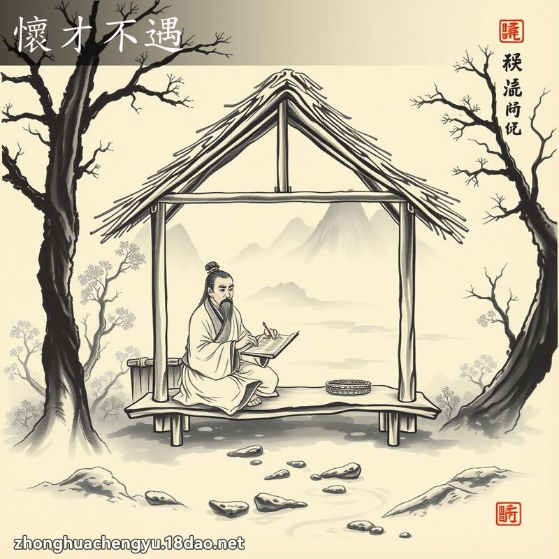 懷才不遇 配图