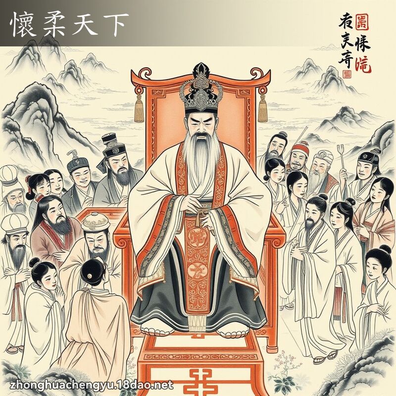 懷柔天下 配图