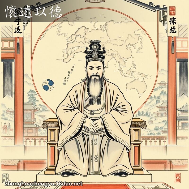 懷遠以德 配图