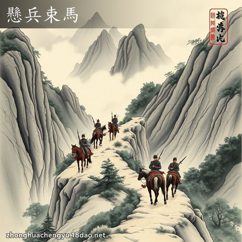 懸兵束馬 配图